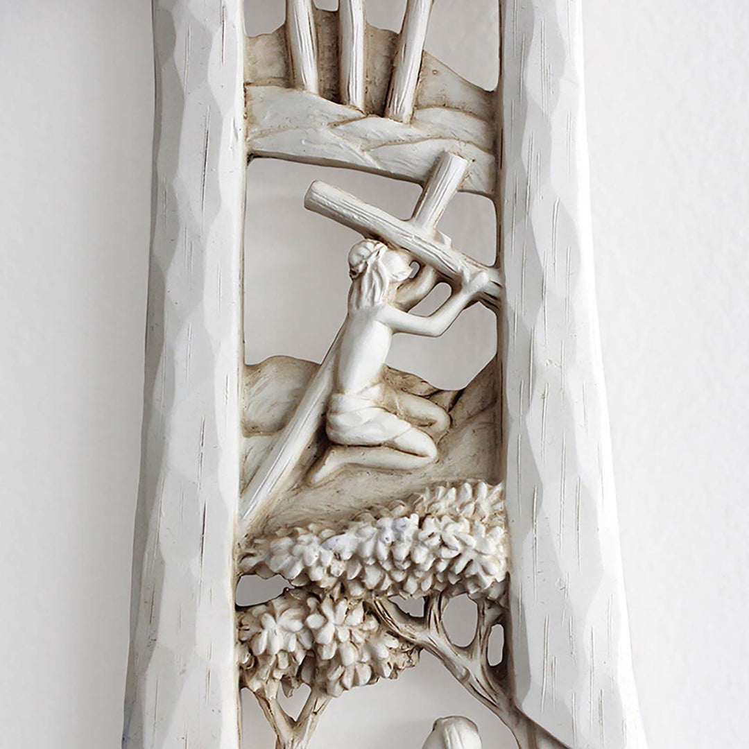 Christianartworkshop Stile classico Gesù braccia aperte figura decorazioni da tavolo ornamento - image 2