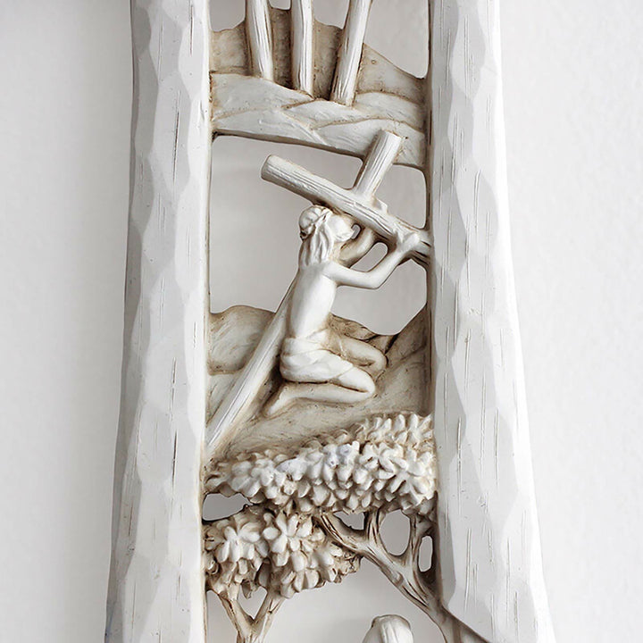 Christianartworkshop Stile classico Gesù braccia aperte figura decorazioni da tavolo ornamento - image 2