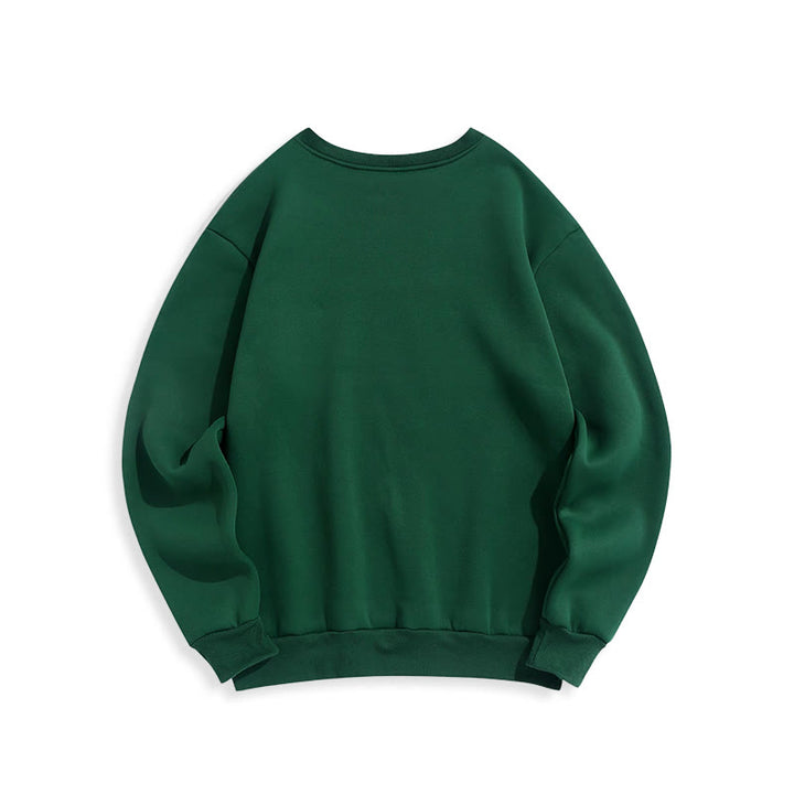 Felpa in poliestere foderata in pile con scritta "Love One Another Jesus" in stile classico Christianartworkshop - image 21