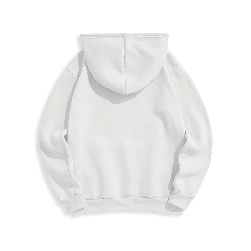 Felpa con cappuccio in poliestere foderata in pile di agnello con citazione "Fede sulla paura" Christianartworkshop - image 11