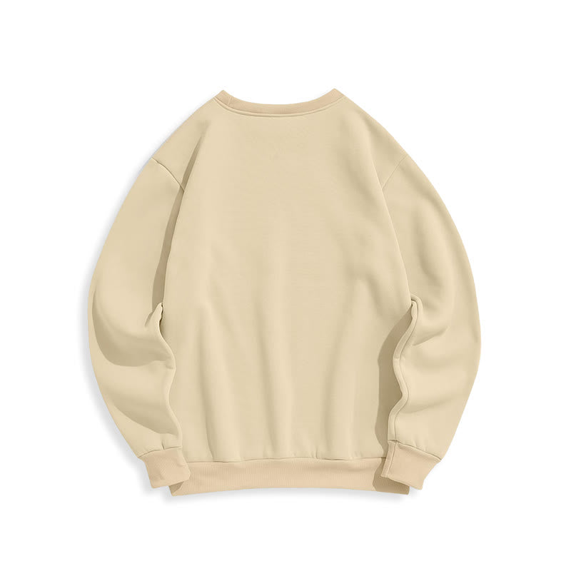 Felpa in poliestere foderata in pile con crocifisso doloroso di Gesù, stile classico Christianartworkshop - image 1