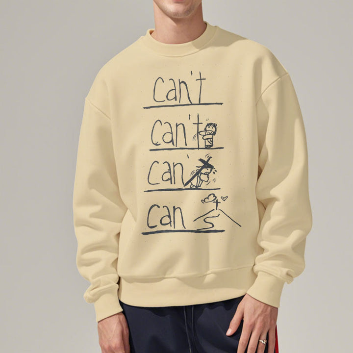 Felpa in poliestere foderata in pile con scritta "Redenzione attraverso il sacrificio di Gesù" di Christianartworkshop - image 11