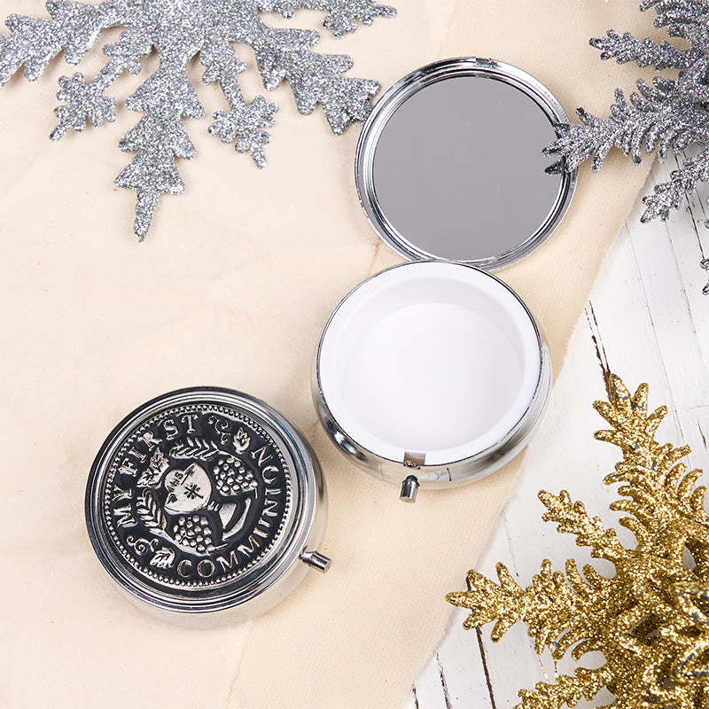 Christianartworkshop Stile Classico Portagioie Ricordo della Mia Prima Comunione - image 1