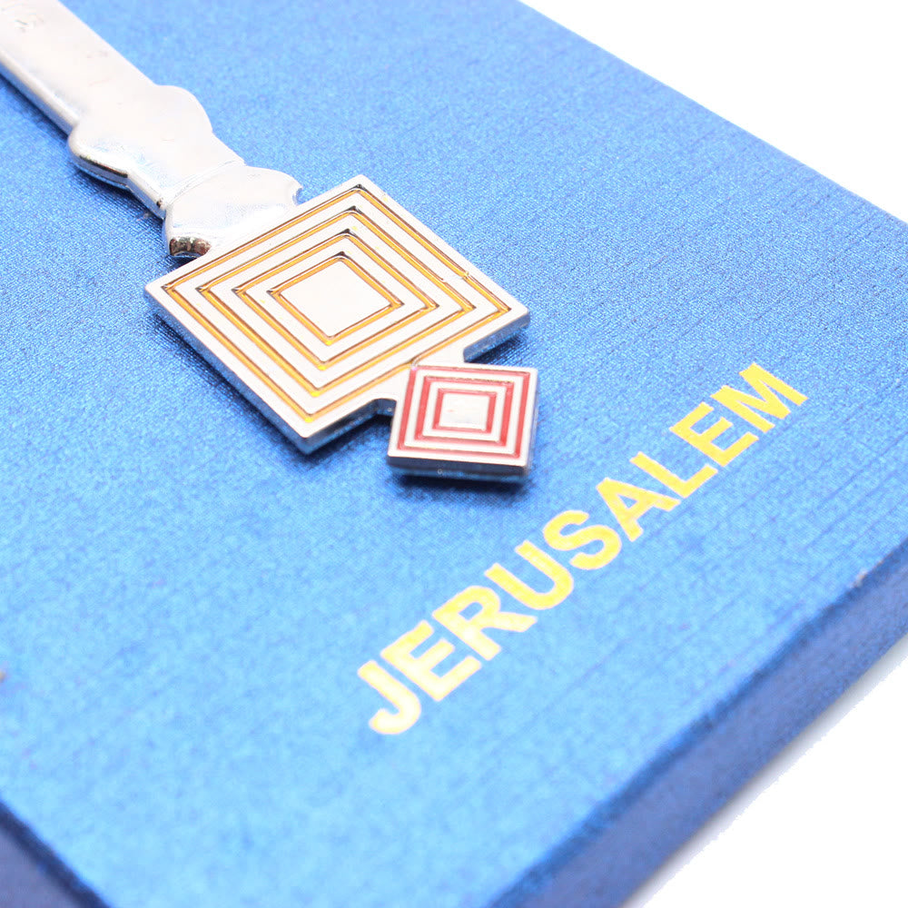 Christianartworkshop Croce di Gerusalemme in stile classico con mano benedicente a forma di croce regale - image 6