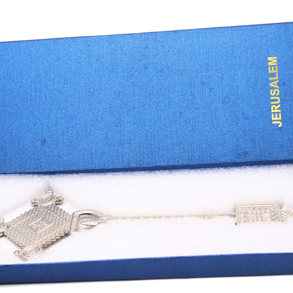 Christianartworkshop Stile classico Gerusalemme Splendore Maestà Benedizione Mano Croce - image 3