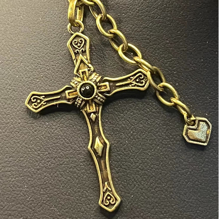 Collana con ciondolo a croce sacra della salvezza in stile moderno Christianartworkshop - image 3