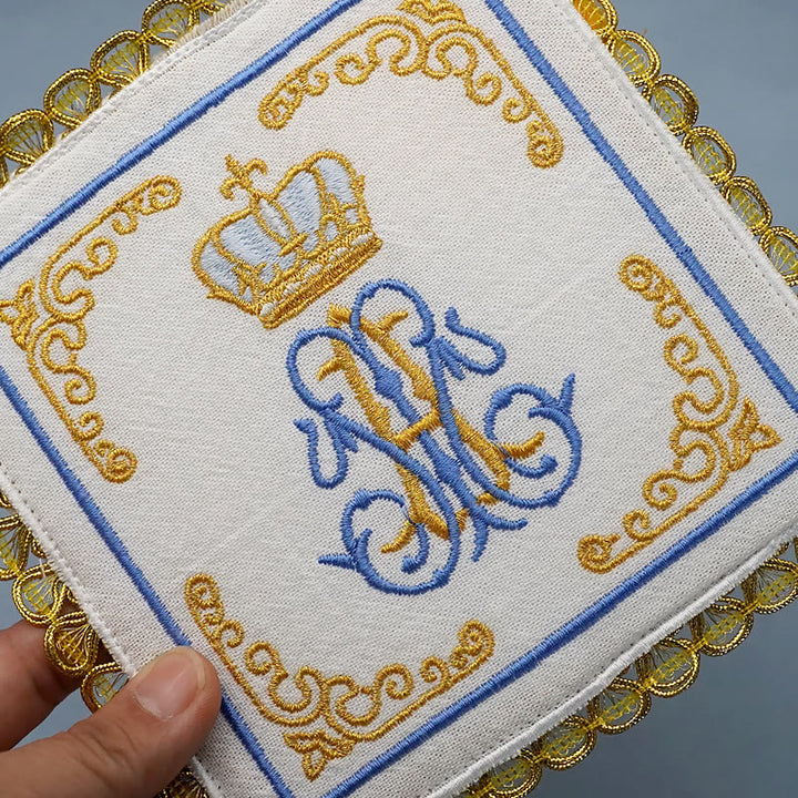 Christianartworkshop Set di biancheria da altare in stile classico Divine Floral Majesty - image 6