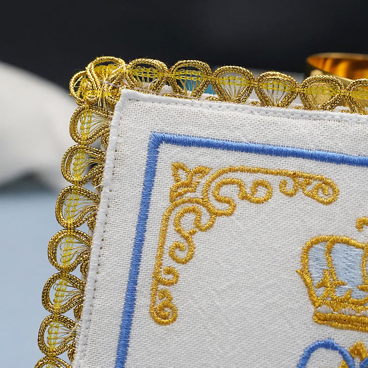 Christianartworkshop Set di biancheria da altare in stile classico Divine Floral Majesty - image 10