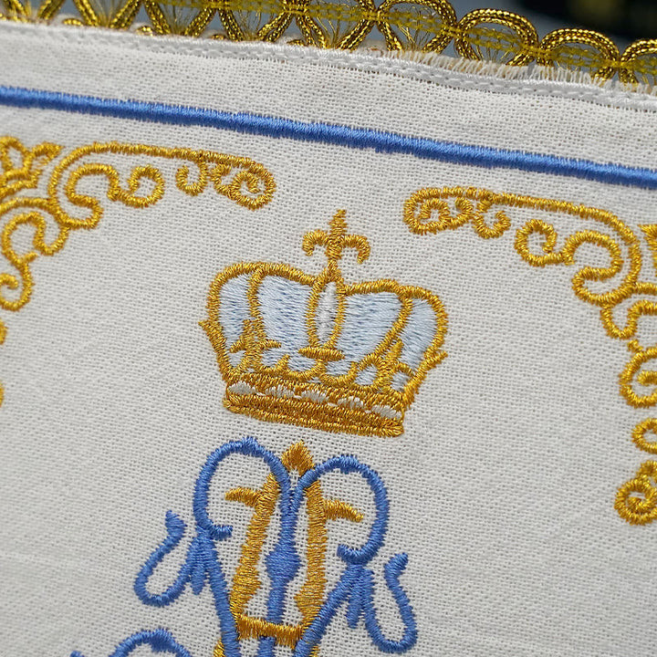 Christianartworkshop Set di biancheria da altare in stile classico Divine Floral Majesty - image 11