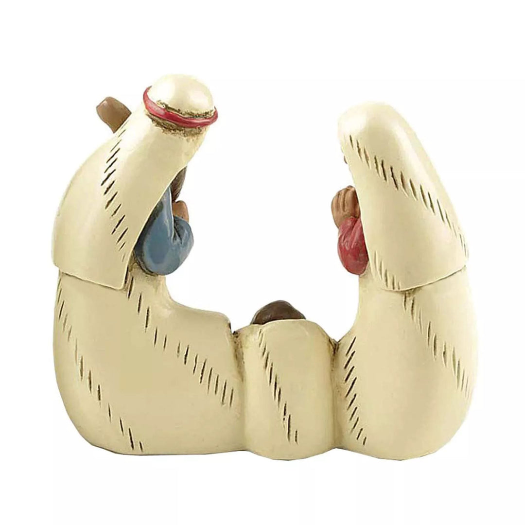 Christianartworkshop Set di statuette della Natività della Sacra Famiglia, decorazioni da tavolo e ornamenti - image 5