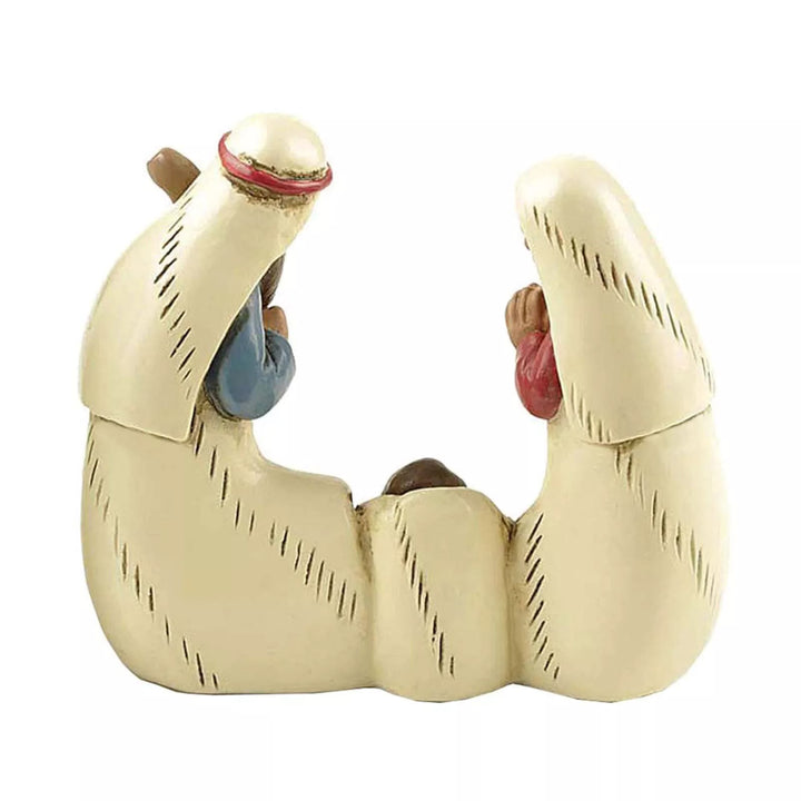 Christianartworkshop Set di statuette della Natività della Sacra Famiglia, decorazioni da tavolo e ornamenti - image 5