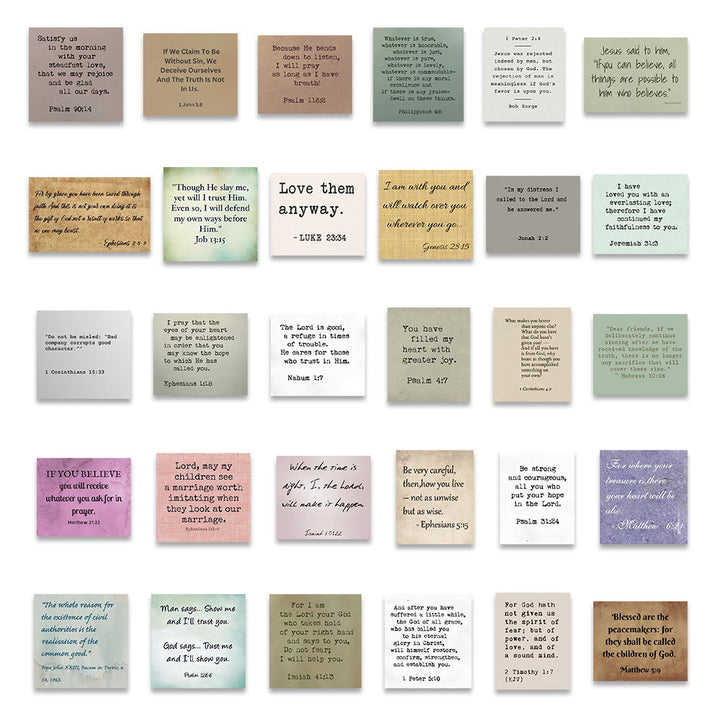 Christianartworkshop Versetti della Bibbia religiosi classici Citazioni ispiratrici Adesivi sulla fede - image 6