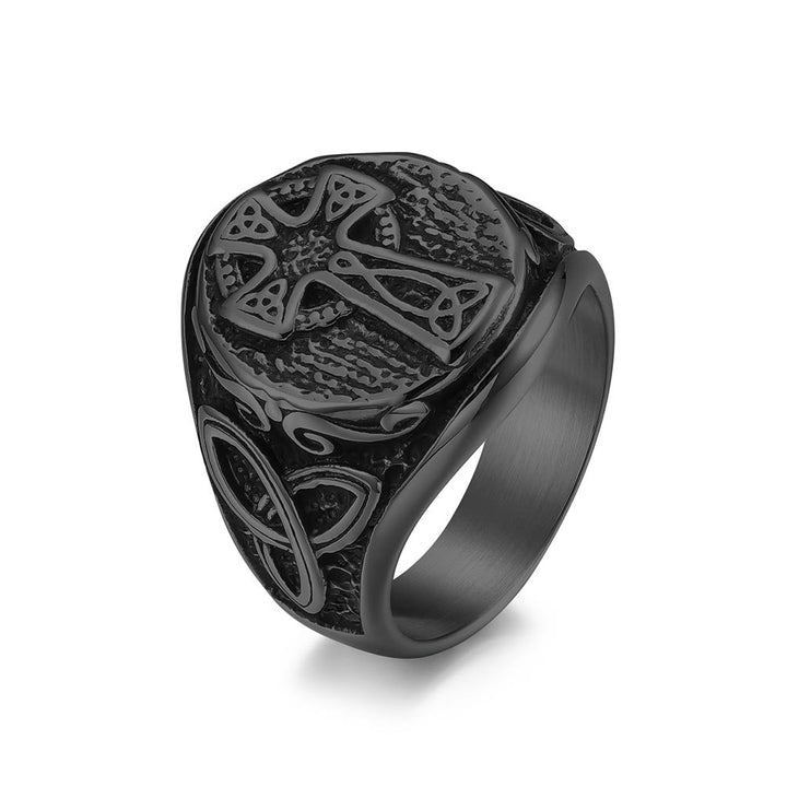 Christianartworkshop Anello con croce celtica Eternal Faith - Un simbolo di devozione senza tempo - image 5
