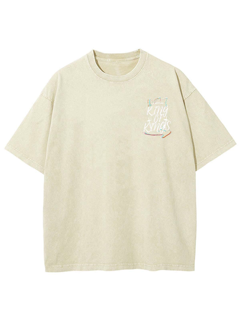 Christianartworkshop Maglietta unisex lavata King Of Kings - image 1