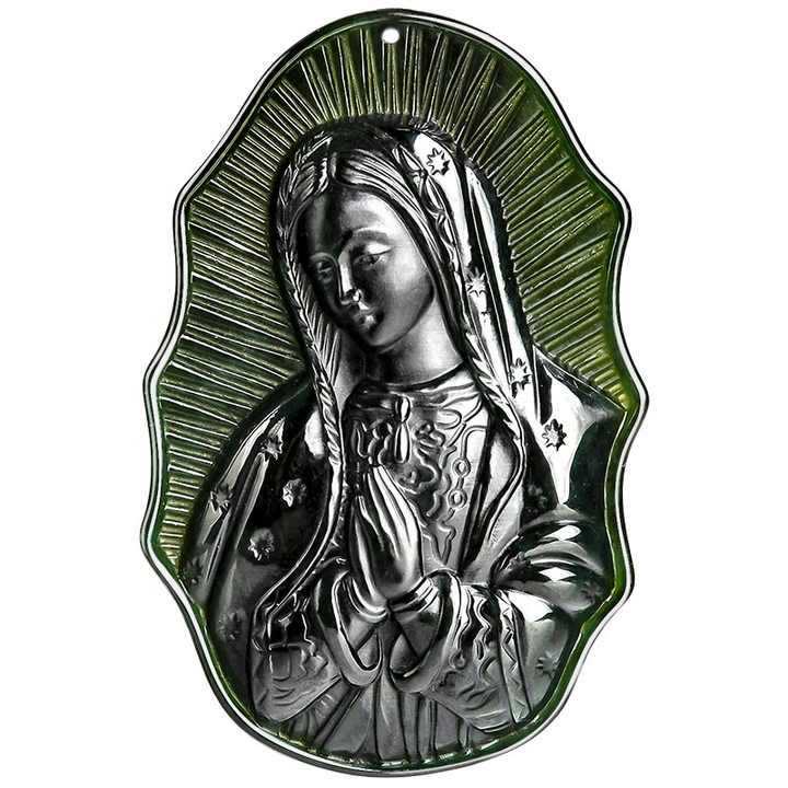 Christianartworkshop Collana di giada nera Hetian di Nostra Signora di Guadalupe - Un emblema di sacra devozione - image 6
