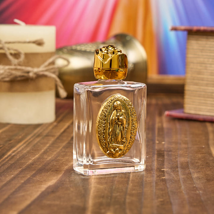 Christianartworkshop Esclusiva bottiglia di acqua santa realizzata a mano da Nostra Signora di Guadalupe - Un contenitore di benedizione e protezione - image 7