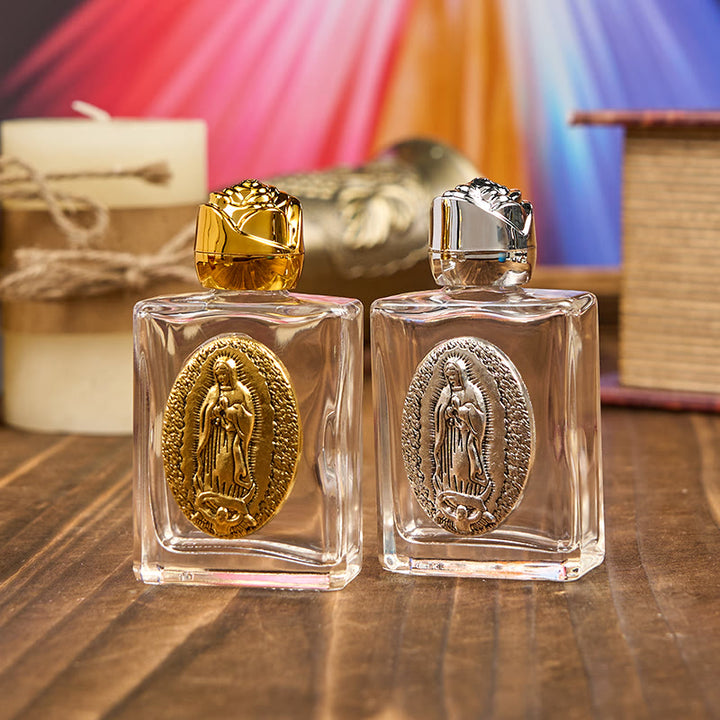 Christianartworkshop Esclusiva bottiglia di acqua santa realizzata a mano da Nostra Signora di Guadalupe - Un contenitore di benedizione e protezione - image 8