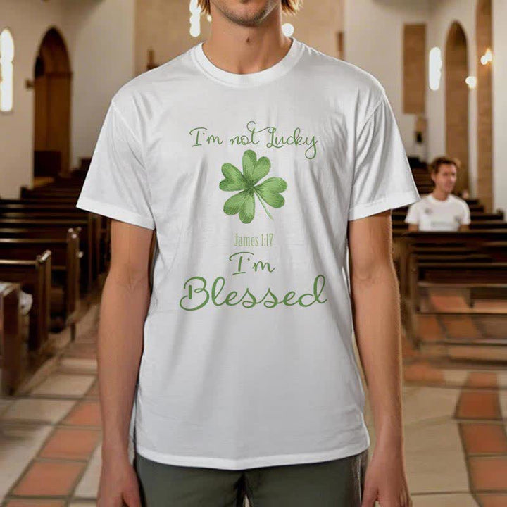 Christianartworkshop Non M fortunato, sono benedetto - Maglietta ispirata alla fede - image 4