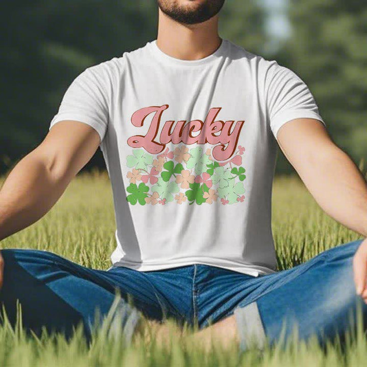 Christianartworkshop Maglietta ispirata alla fede irlandese "Abbraccia la fortuna" - image 6