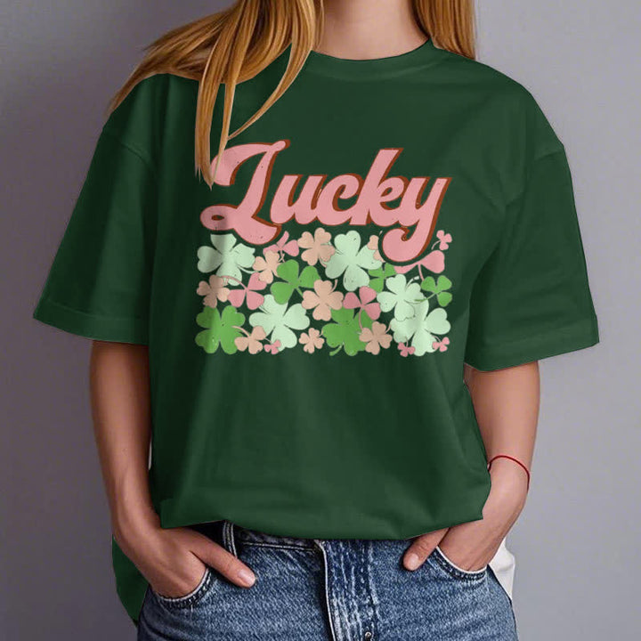 Christianartworkshop Maglietta ispirata alla fede irlandese "Abbraccia la fortuna" - image 20