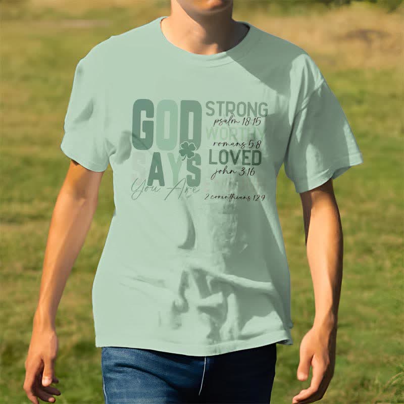 Christianartworkshop Maglietta ispirata alla fede Empowerment Clover Tee - image 16