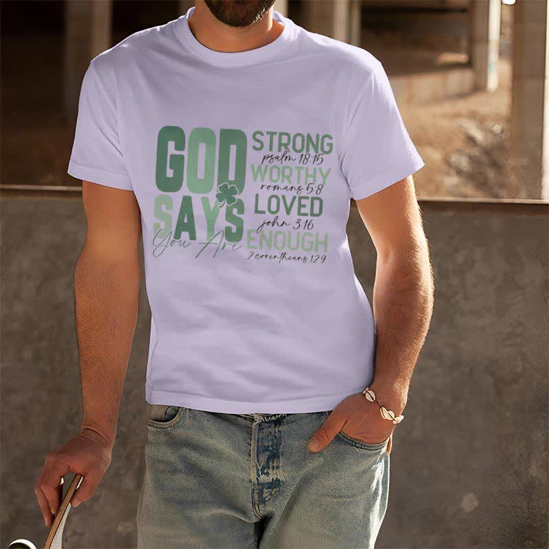 Christianartworkshop Maglietta ispirata alla fede Empowerment Clover Tee - image 21