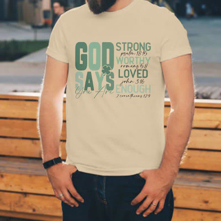 Christianartworkshop Maglietta ispirata alla fede Empowerment Clover Tee - image 26