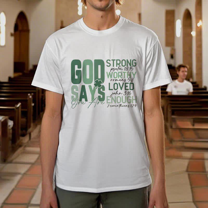 Christianartworkshop Maglietta ispirata alla fede Empowerment Clover Tee - image 10