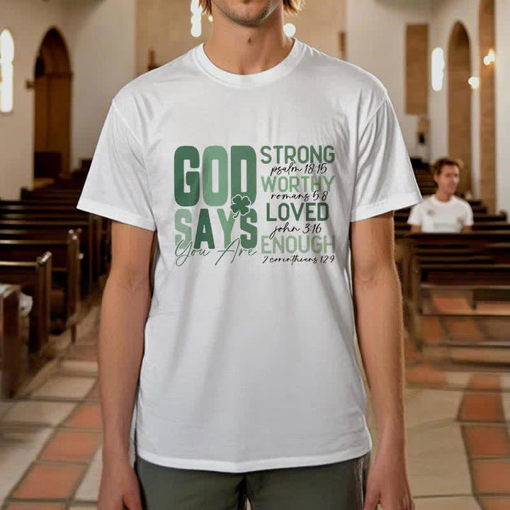 Christianartworkshop Maglietta ispirata alla fede Empowerment Clover Tee - image 10