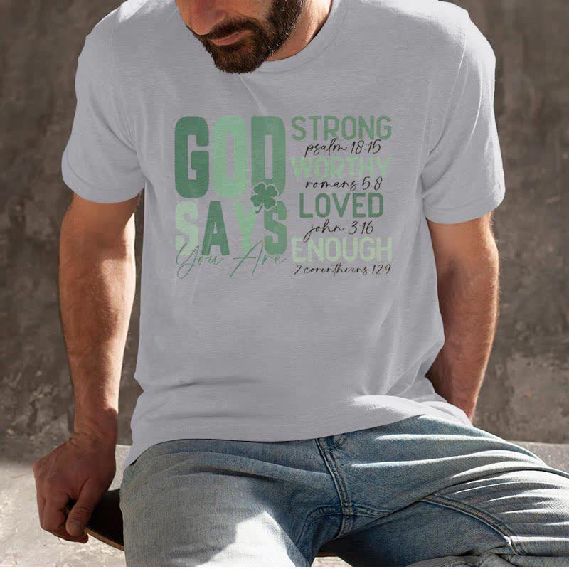 Christianartworkshop Maglietta ispirata alla fede Empowerment Clover Tee - image 13