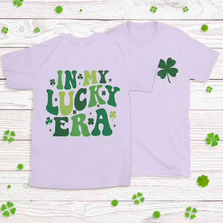 Maglietta ispirata alla fede dell'era Lucky Charm Christianartworkshop - Viola - 2XL - image 22