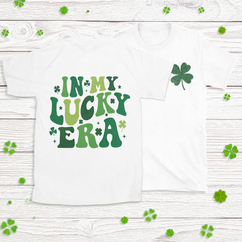 Maglietta ispirata alla fede dell'era Lucky Charm Christianartworkshop - Bianco - 2XL - image 0