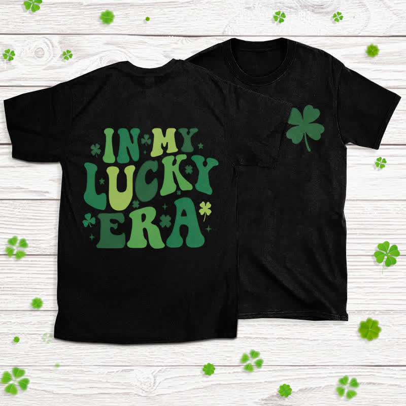 Maglietta ispirata alla fede dell'era Lucky Charm Christianartworkshop - Nero - 2XL - image 25