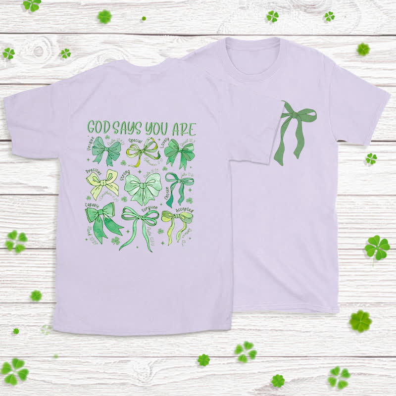 Christianartworkshop Fili di fede Simboli di benedizione Maglietta ispirata alla fede - Viola - 2XL - image 17