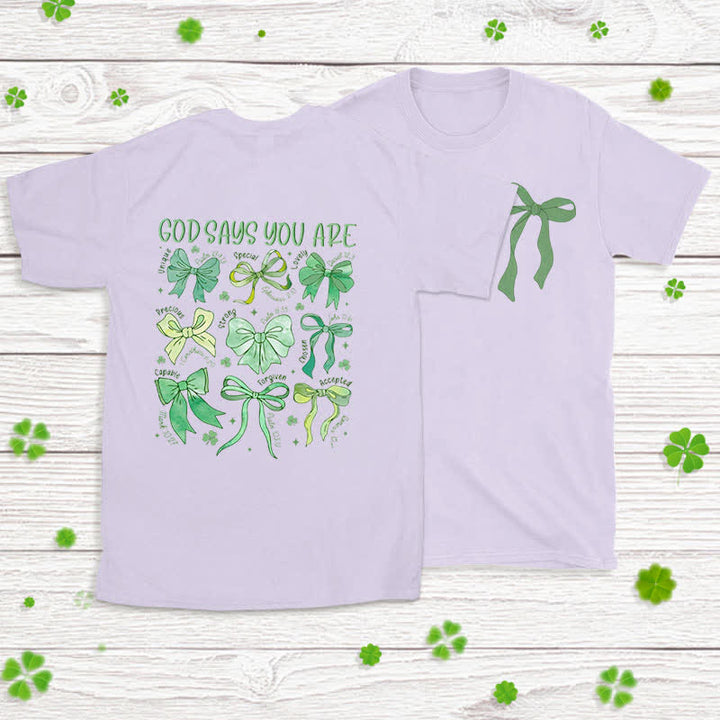 Christianartworkshop Fili di fede Simboli di benedizione Maglietta ispirata alla fede - Viola - 2XL - image 17