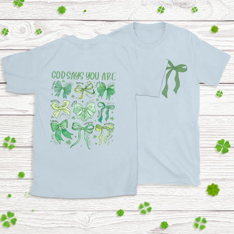 Christianartworkshop Fili di fede Simboli di benedizione Maglietta ispirata alla fede - Blu - 2XL - image 14