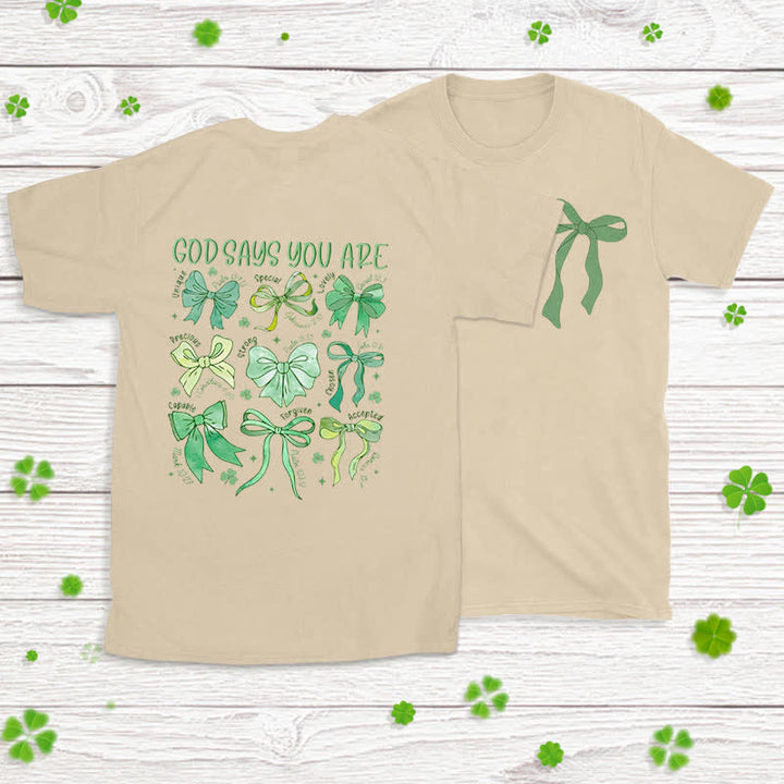 Christianartworkshop Fili di fede Simboli di benedizione Maglietta ispirata alla fede - Beige - 2XL - image 20