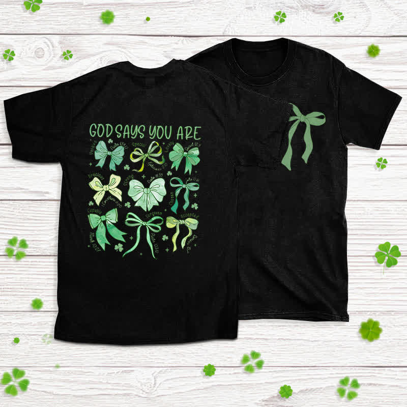 Christianartworkshop Fili di fede Simboli di benedizione Maglietta ispirata alla fede - Nero - 2XL - image 0