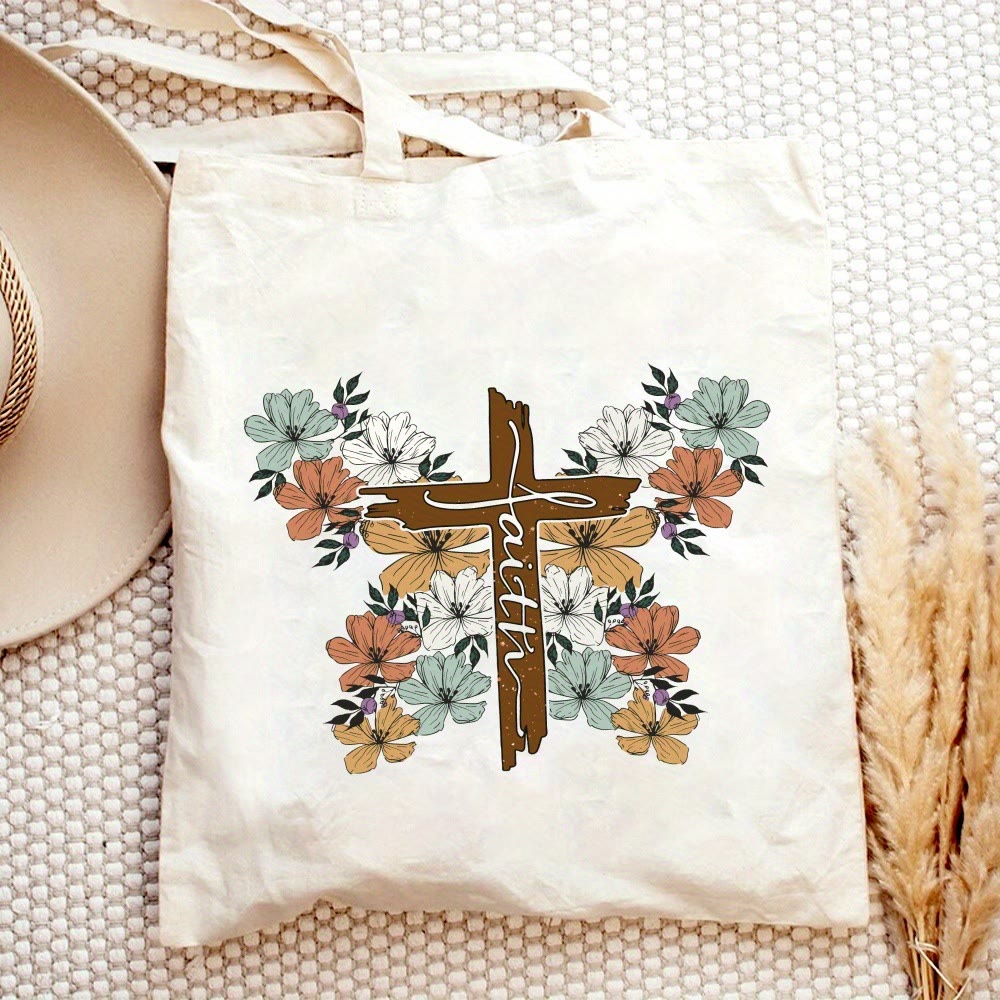 Christianartworkshop Borsa Blooming Faith Porta Speranza e Ispirazione - Fede in fiore - image 0