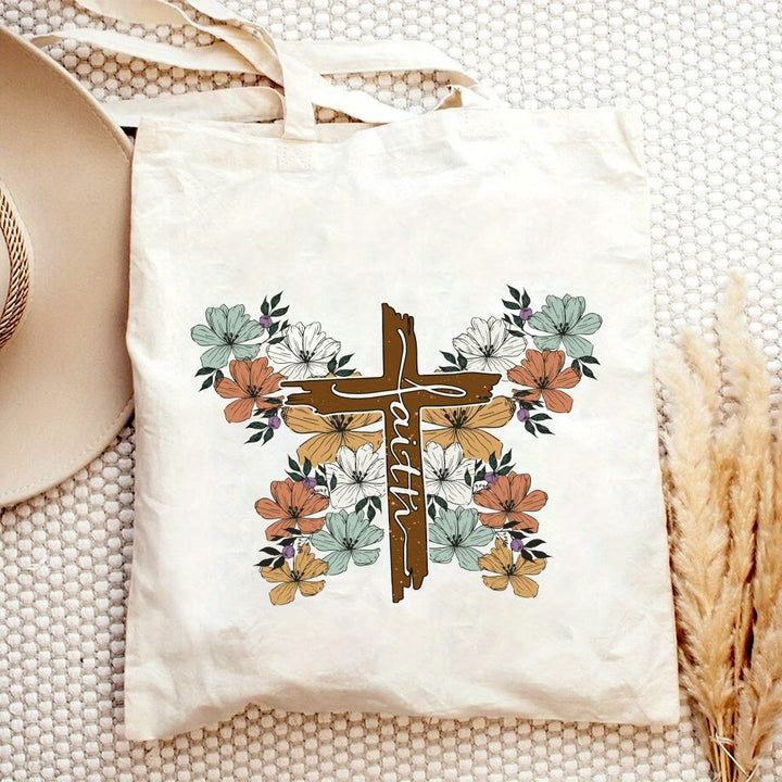 Christianartworkshop Borsa Blooming Faith Porta Speranza e Ispirazione - Fede in fiore - image 0