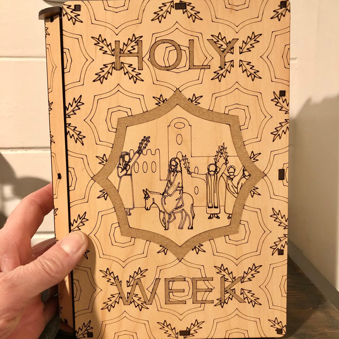 Christianartworkshop Set di puzzle pasquali in legno sulla vita di Gesù - Un viaggio attraverso la sua vita - image 4