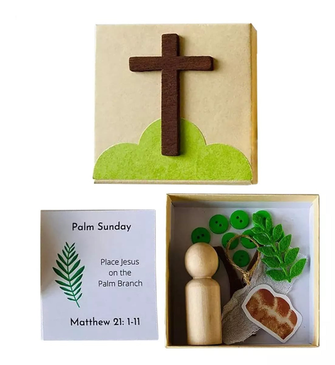 Christianartworkshop Easter Box Set Holy Week Box: Gioco della Resurrezione con il tuo bambino - image 7