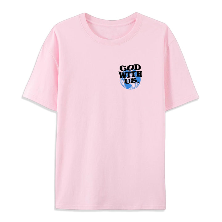 Christianartworkshop Dio con noi T-shirt in cotone - image 14