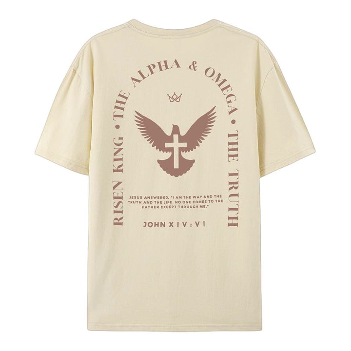 Christianartworkshop Gesù è la via, la verità, la vita, maglietta in cotone - image 10