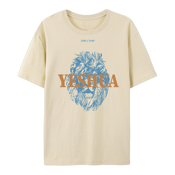 Maglietta in cotone Yeshua Christianartworkshop - Beige - 2XL - image 3