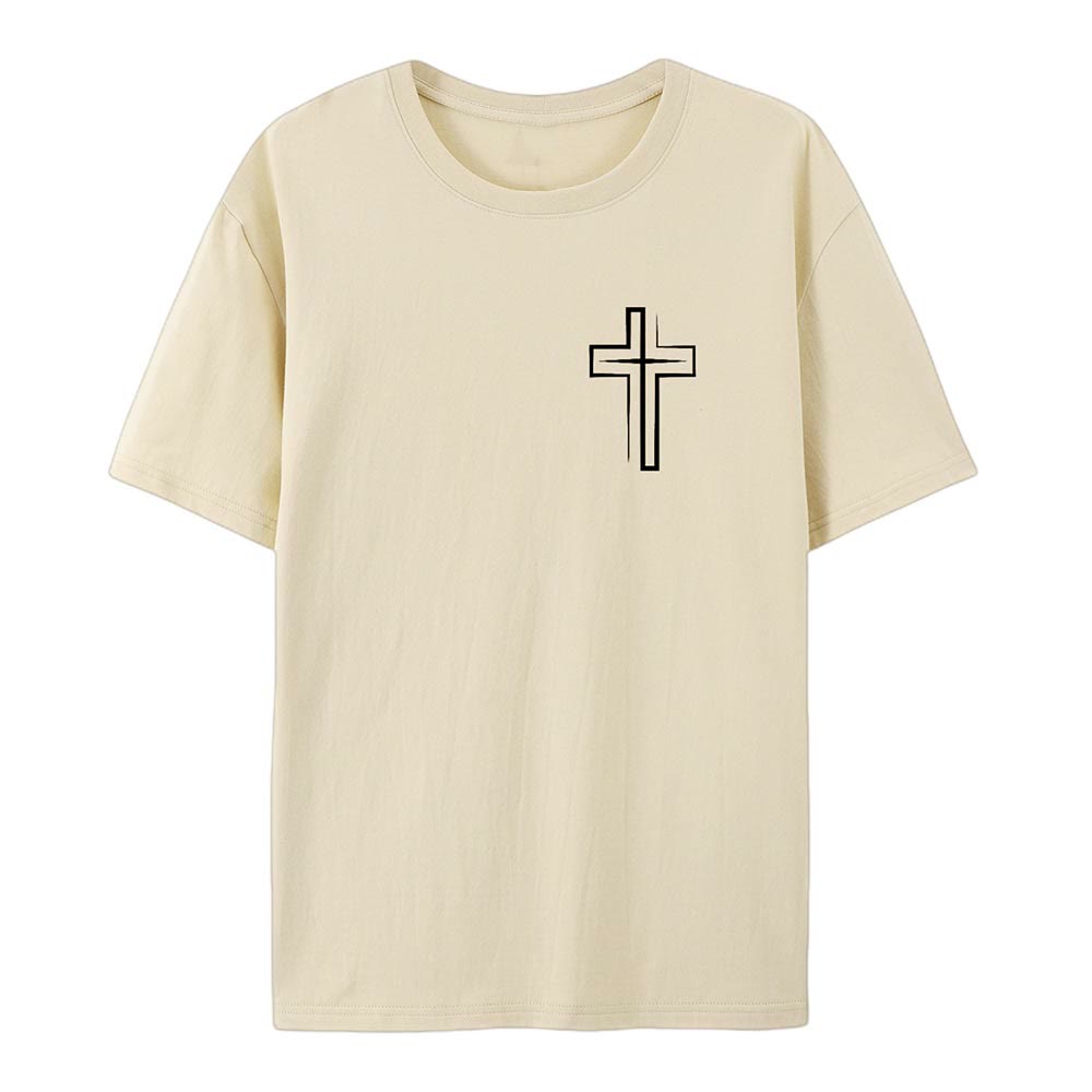 Christianartworkshop Salvato dal Signore T-shirt in cotone - image 14