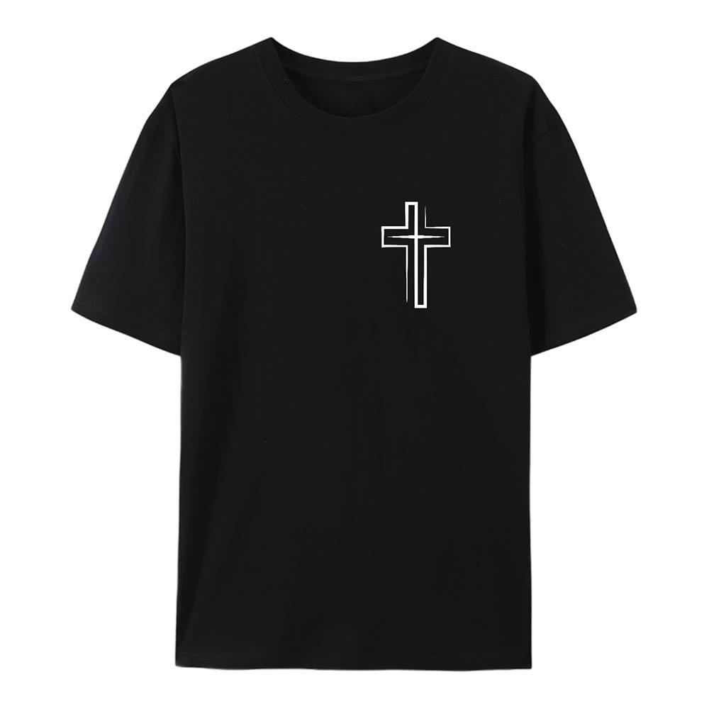 Christianartworkshop Salvato dal Signore T-shirt in cotone - image 10