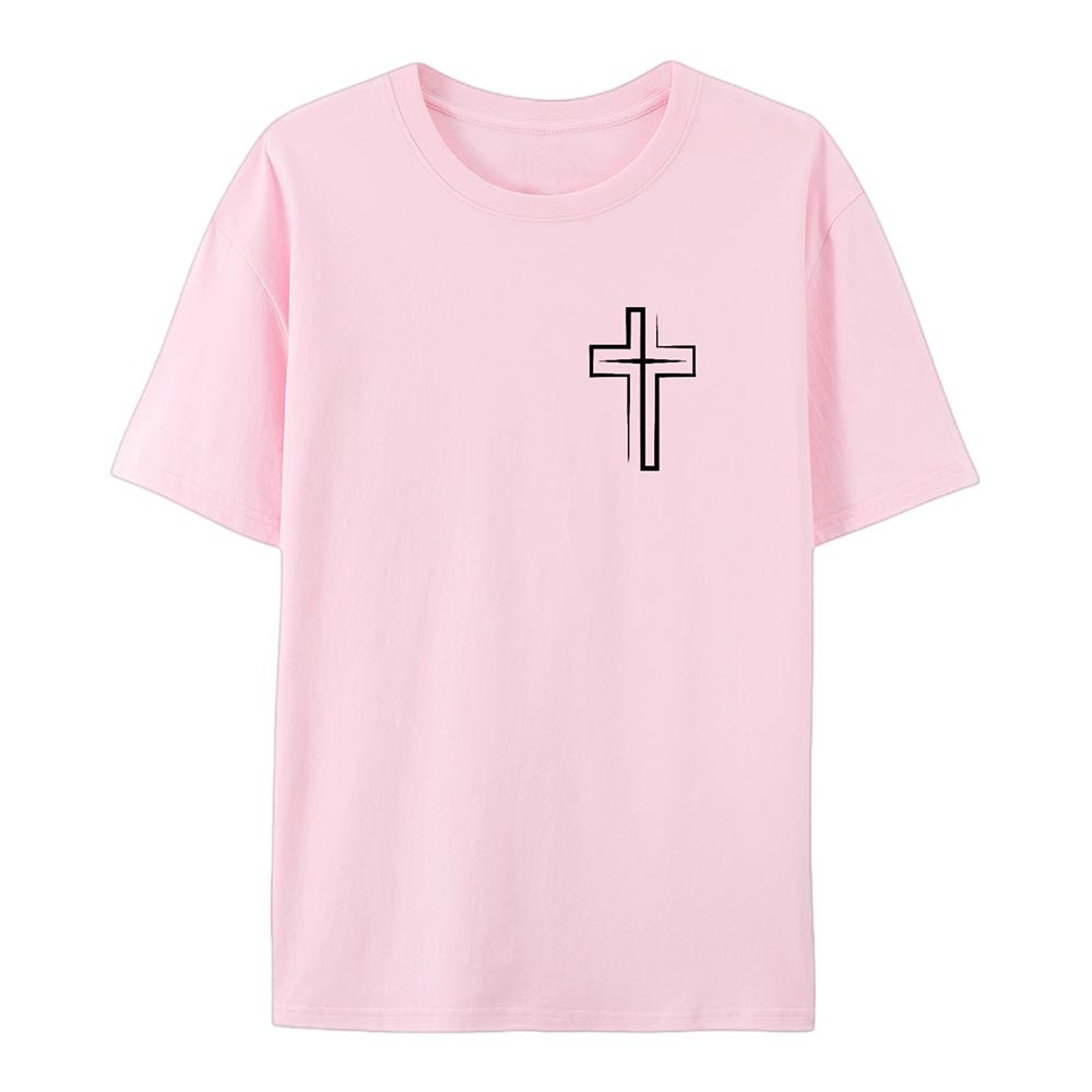 Christianartworkshop Salvato dal Signore T-shirt in cotone - image 17