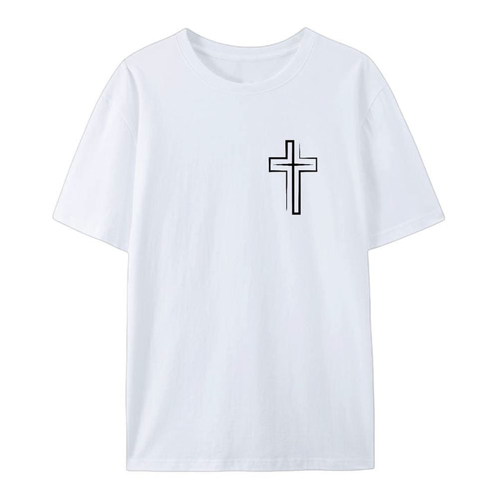 Christianartworkshop Salvato dal Signore T-shirt in cotone - image 2