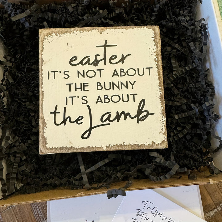 Christianartworkshop Agnello di legno, ornamento pasquale - Celebra la Resurrezione - image 2